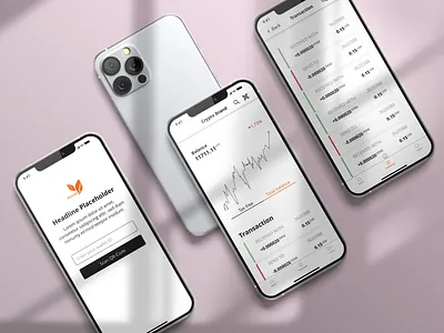 Crypto App app apple branding crypto dailyui design ios iphone kyrpto mobileapp ui ui ux design wireframes
