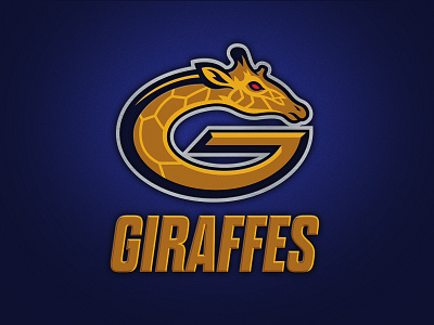 The Giraffes branding design football logo giraffe giraffe logo graphic design illustration illustrator logo sports logo vector