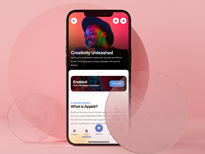 AppKit | Multipurpose MobileKit & PWA - Bootstrap 5 based app app design app kit blog template content app content creation daily ui daily ux design ios mobile mobile app mobile blog ui ui kit uidesign uiux usdesign user interface design ux