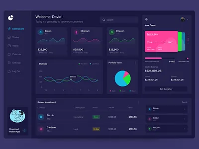 Cryptocurrency Web App admin bitcoin bitcoin wallet blockchain crypto crypto currency crypto exchange crypto trading crypto wallet crypto web app cryptocurrency dashboard ethereum finance financial token ui uiux ux webapp