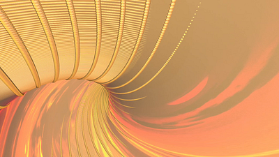 Motion Graphics tunnel 3d animate animation c4d design designstudent gold graphics motion motion graphics orange red