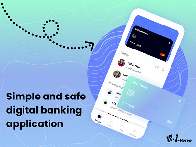 Banking App Landing Page bank banner bannerdesign bestui bestuiux cleanui design flatui minimalui topdesign uiux web layout