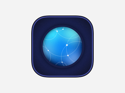 Network App Icon 3d app app icon big sur graphic design icon illustration ios logo mac os skeumorphism ui
