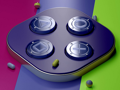 Buttons iOS icon 3d animation app cards design icon illustration ios logo ui ux