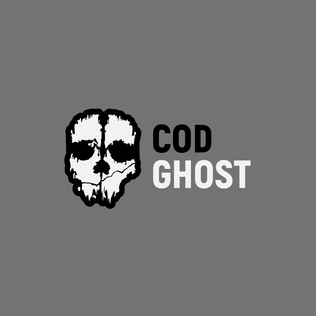 Logo with Ghost Face | Turbologo by Turbologo on Dribbble, image size:1024x1024