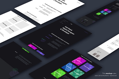 SIMPLE PORTFOLIO branding design portfolio ui uiux ux wireframes