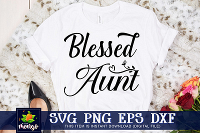 Blessed aunt SVG dxf