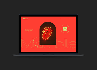 Marble - a website mockup adobexd branding design figma graphic design illustration logo mockup prototype typography ui ux vector website website design website mockup