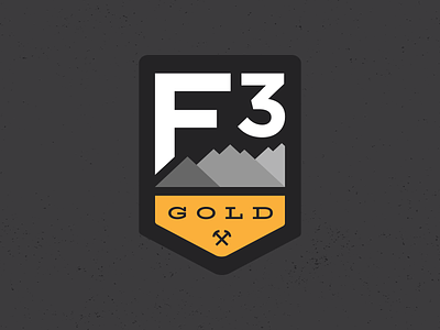 F3 Gold Branding Project branding design logo