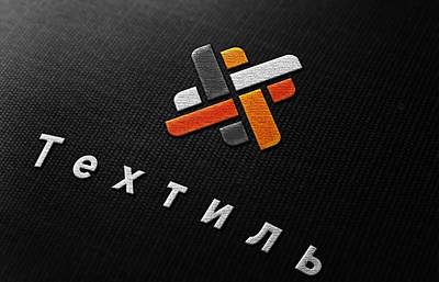 Техтиль branding design graphic design illustration illustrator logo typography vector