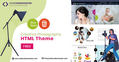 Free Photography Website Theme freephotographywebsitetheme