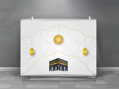 Hajj Banner Design banner hajj kabba