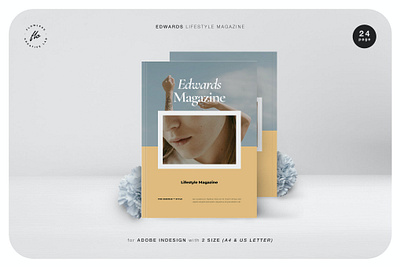 Edwards Lifestyle Magazine 3d adobe animation branding catalog clean design fashion graphic design illustration indesign logo lookbook magazine modern motion graphics print printable template ui