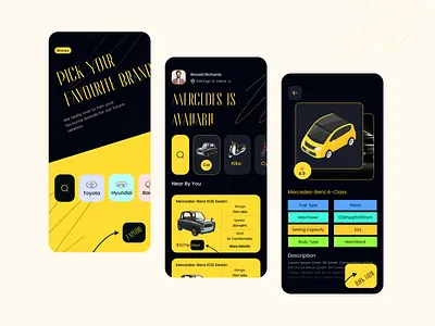 Car Rental Mobile App 3d brand car branding car rent car rental clean ui colorful design drive graphic design logo minimal design mobile app motion popular app popular design rent app rental app rental apps trend design ui uiux