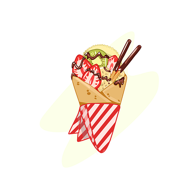 Kawaii art adobeillustrator design eat food illustration illustration vectorart векторная графика векторная иллюстрация иллюстрация