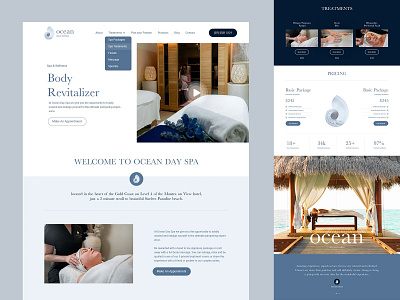 Luxury Spa Website Design | Elegant & User-Friendly UI/UX beauty website clean website elegant design landing page design layout luxury aesthetic luxury design minimalist design mockup modern website responsive website spa website trending design ui ui ux ux web design website website inspiration wordpress website