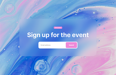 Sign up - UI Design dailyui graphic design sign up signup ui