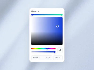 Color Picker color palette cool colors gradient minimal colors uikit widgets
