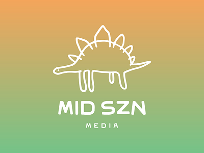 Mid Szn Media Brand - Personal Project branding design illustration logo