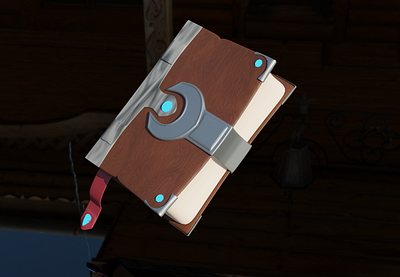 Magic Book 3d 3dblender blender blender3dart illumination