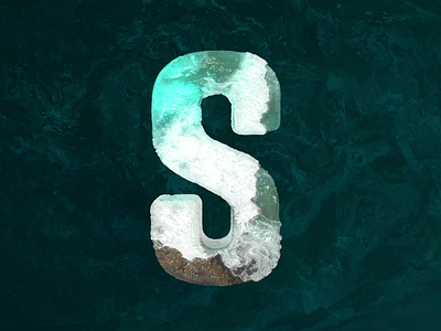 S 36daysoftype 3d 3dart 3dfont 3dtype aftereffects cinema 4d cinema4d design fluid graphic design illustration kinetictypography logo logoanimation motion graphics sea typeanimation typography waves