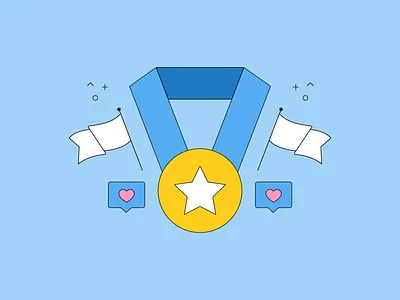 Going for Gold branding brands design flags going for gold gold medal illustration layout marketing olympics social media social media strategy strategy vector