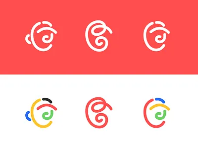 Personal Branding Exploration abstract brand branding clean colorful demoreel figma illustration lineart lines logo minimal personal reel simple vector wip