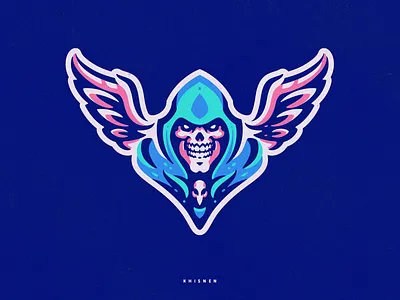 Soul Reaper branding illustration logo logotype mascot reaper skull sport sport logo