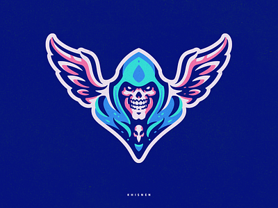 Soul Reaper branding illustration logo logotype mascot reaper skull sport sport logo