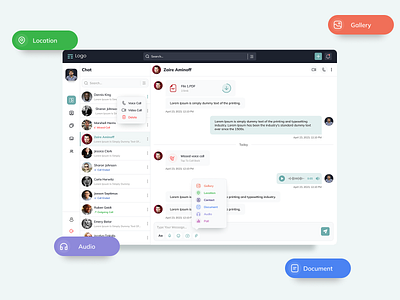 Elevating the chat experience. animation chat ui ux chatdesign dashboard dashboard chat design ideas figma figma design ui ui ux uidesign