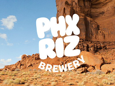 PHX RIZ Brewery Branding - Main Assets badge beer brand branding brewery design graphic design illustration logo merch merchandise