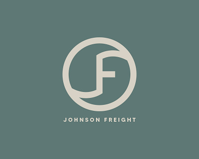 Johnson Freight Logo branding design graphic design icon typography