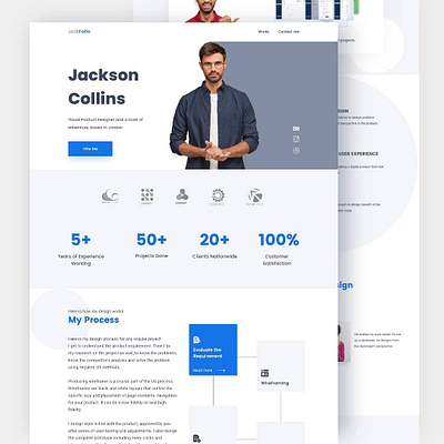 Porftfolio website 2 app design homepage landingpage portfolio ui uidesign uiux ux uxdesign