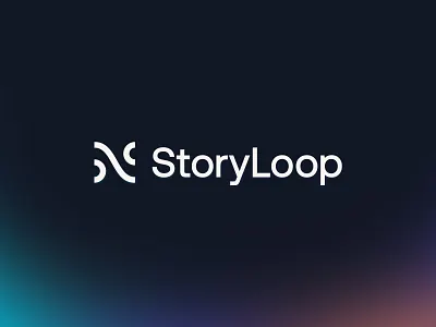 Story Loop brand brand identity branding church design graphic design logo logo design s story loop type typography