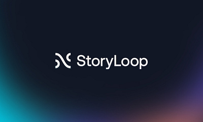 Story Loop brand brand identity branding church design graphic design logo logo design s story loop type typography