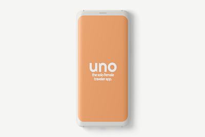 UNO: the female solo traveler app. adobe xd app branding design figma graphic design illustration logo prototype typography ui vector