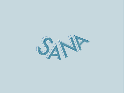 SANA | Branding design for an online community branding graphic design logo