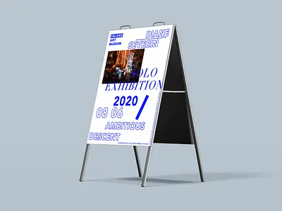 Museum Poster branding design graphic design