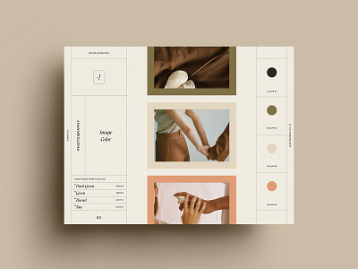 Intentional | Brand Guidelines brand guidelines branding creative market design feminine indesign logo template typography
