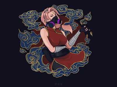 NARUCovid design digitalpainting graphic design illustration