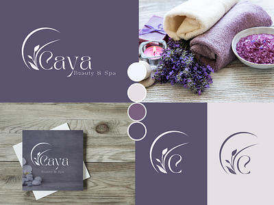 Caya Branding branding design graphic design logo mockup