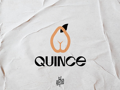 Quince Woman Body Logo body branding emblem female fruit graphic design illustration logo logotype minimalism modern pear quince sex sex shop shop woman