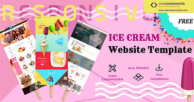 Ice Cream WordPress Theme icecreamwordpresstheme