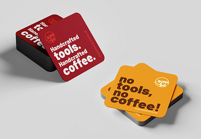 Espressolutions coasters branding logo print design
