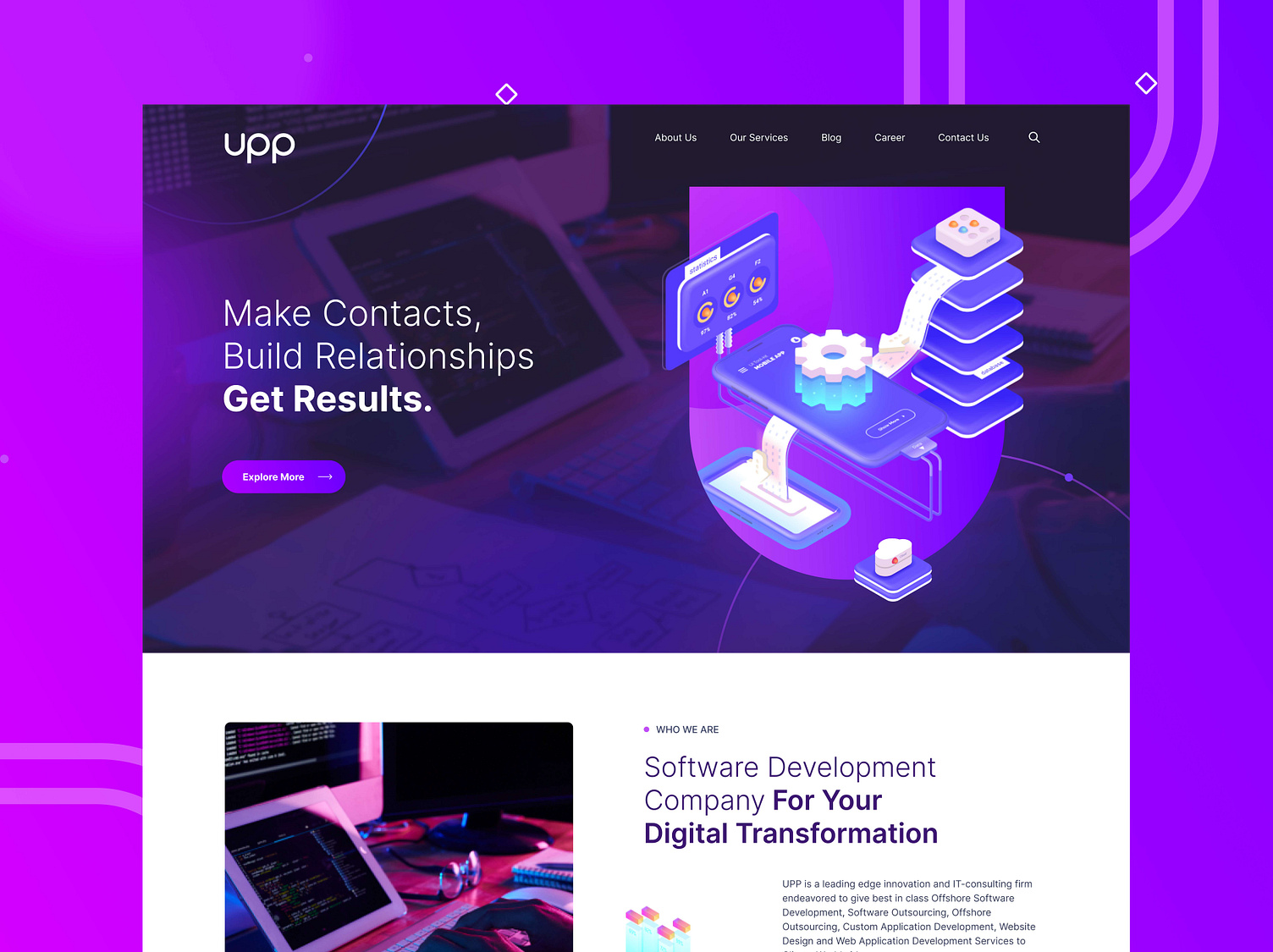 Hiring Website - UI/UX Design by Newwave Solutions on Dribbble