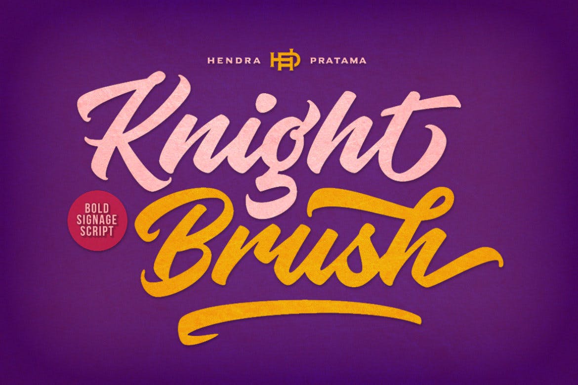 Knight Brush Font app branding brush brush font design font graphic design illustration logo magazine retro signage typography ui ux vector vintage