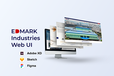 Edmark Industries Web UI Design app app design art branding design graphic design illustration inspiration logo mobileui mobileuidesign mobileux ui uidesign uiux uiuxdesign uxdesign webui webuidesign webux