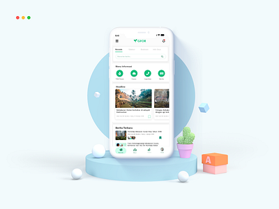 Green Forest App | Homepage Concept Design app design guidelines design system figma green forest app greep app hotel app mobile app sketch ui design ui kit weather