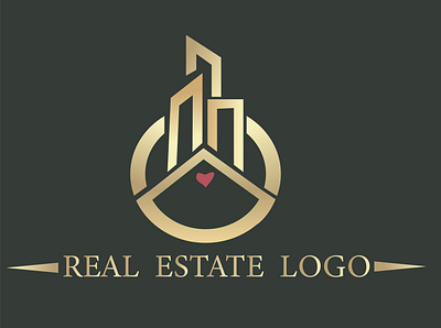 Real estate logo design branding design golden golden ratio graphic design icon illustration logo real estate logo design ui vector