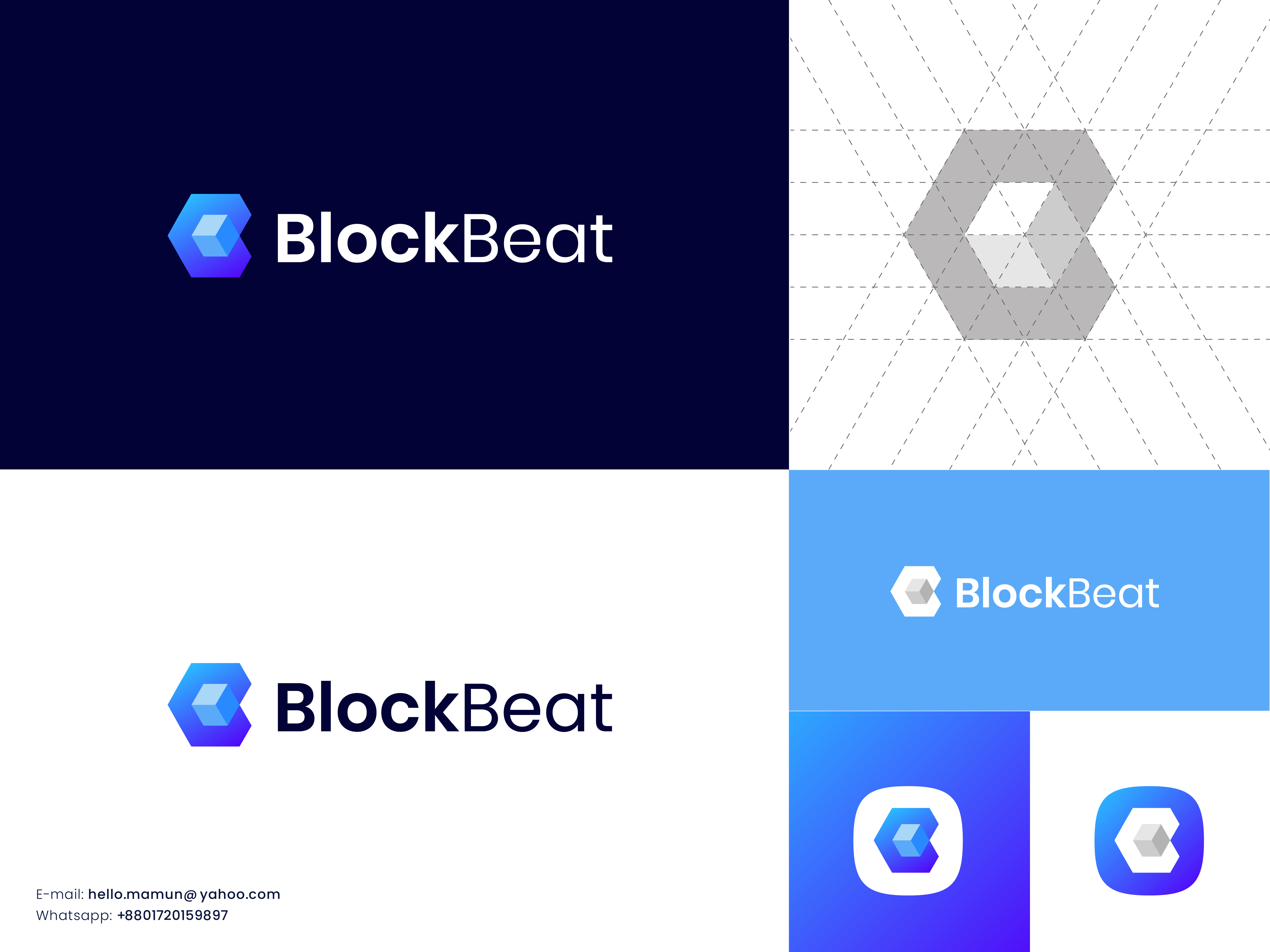 BlockBeat - Abstract Letter B Crypto Logo by Al Mamun | Logo & Branding  Expert on Dribbble